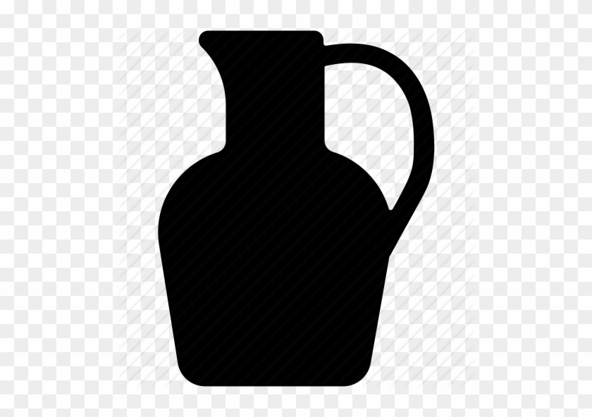 Pitcher Of Milk Icon Outline Style Royalty Free Vector - Jug Icon #589446