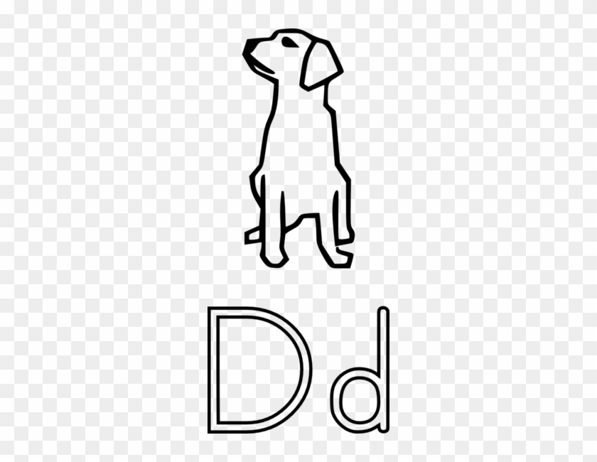 Embed This Clipart - D Is For Dog Worksheet #589512