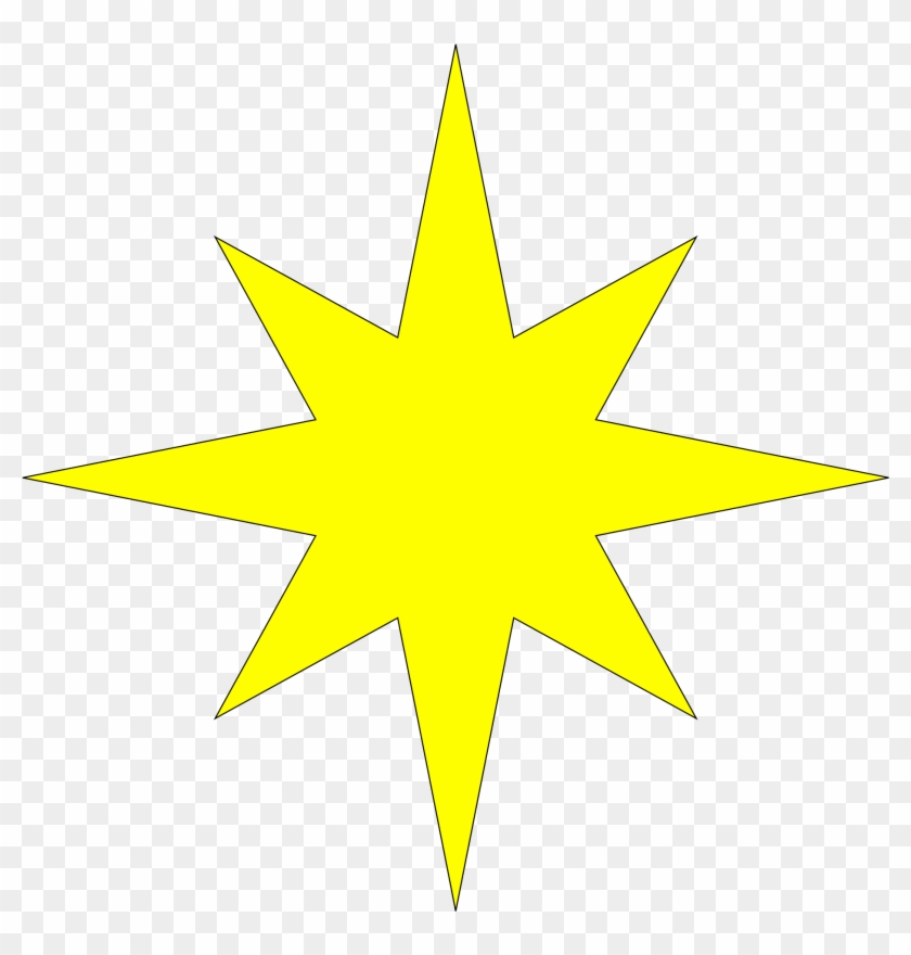 Filesymmetrical Pointed Starsvg Wikimedia Mons 8 Pointed - Filesymmetrical Pointed Starsvg Wikimedia Mons 8 Pointed #589527