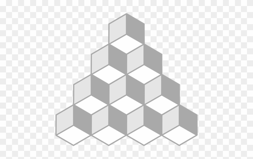 Necker Cube Illusion Clip Art - Cube Illusion #589561