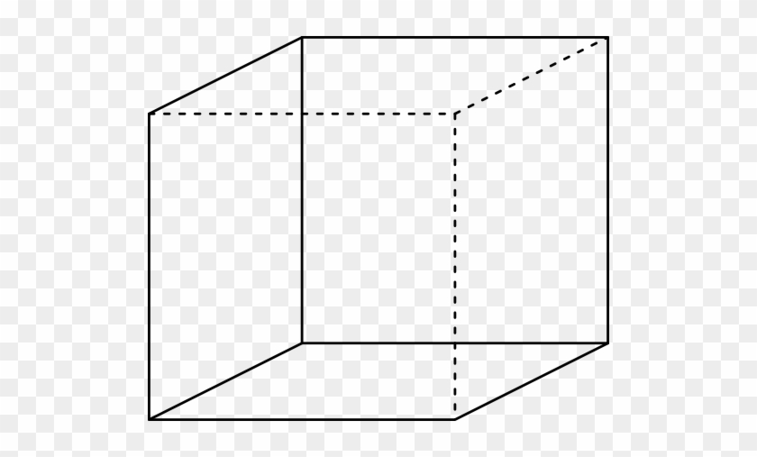 Cube2 - Cube With Dotted Lines #589570