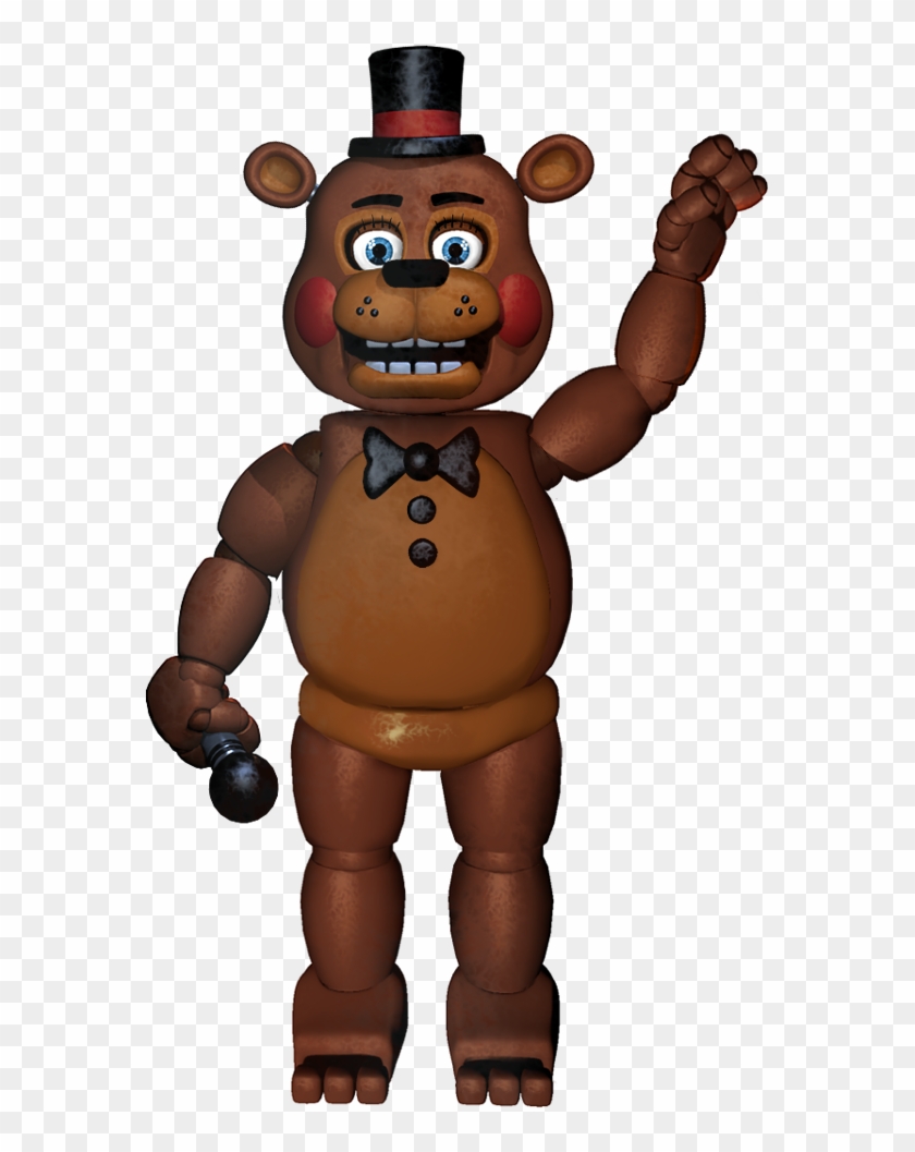 Fnaf2-toy Freddy Full Body [commission] By Christian2099 - Fnaf Animatronic Full Body #589598