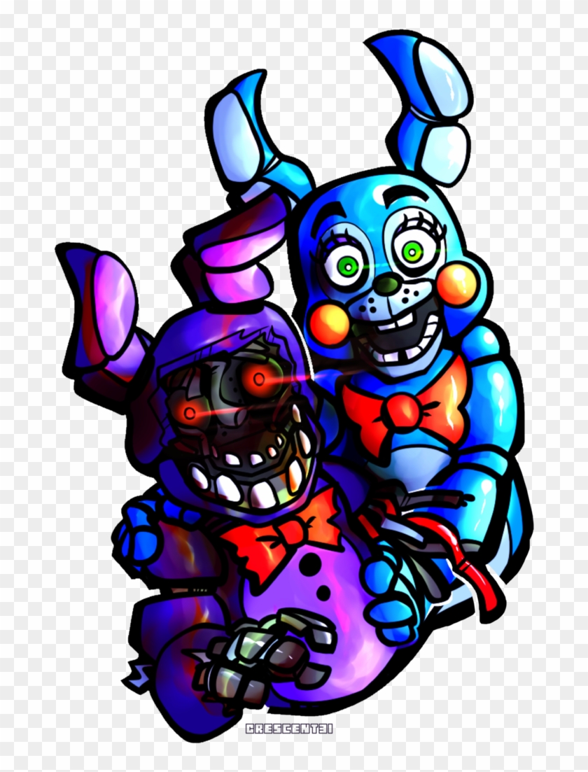 Five Nights At Freddy's - Five Nights At Freddy's Bonnie And Toy Bonnie #589611