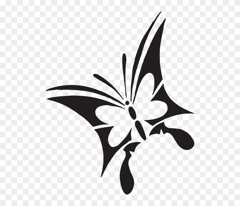 Design, Butterfly, Bug, Wings, Art, Insect - Logo Tribal Kupu Kupu #589634