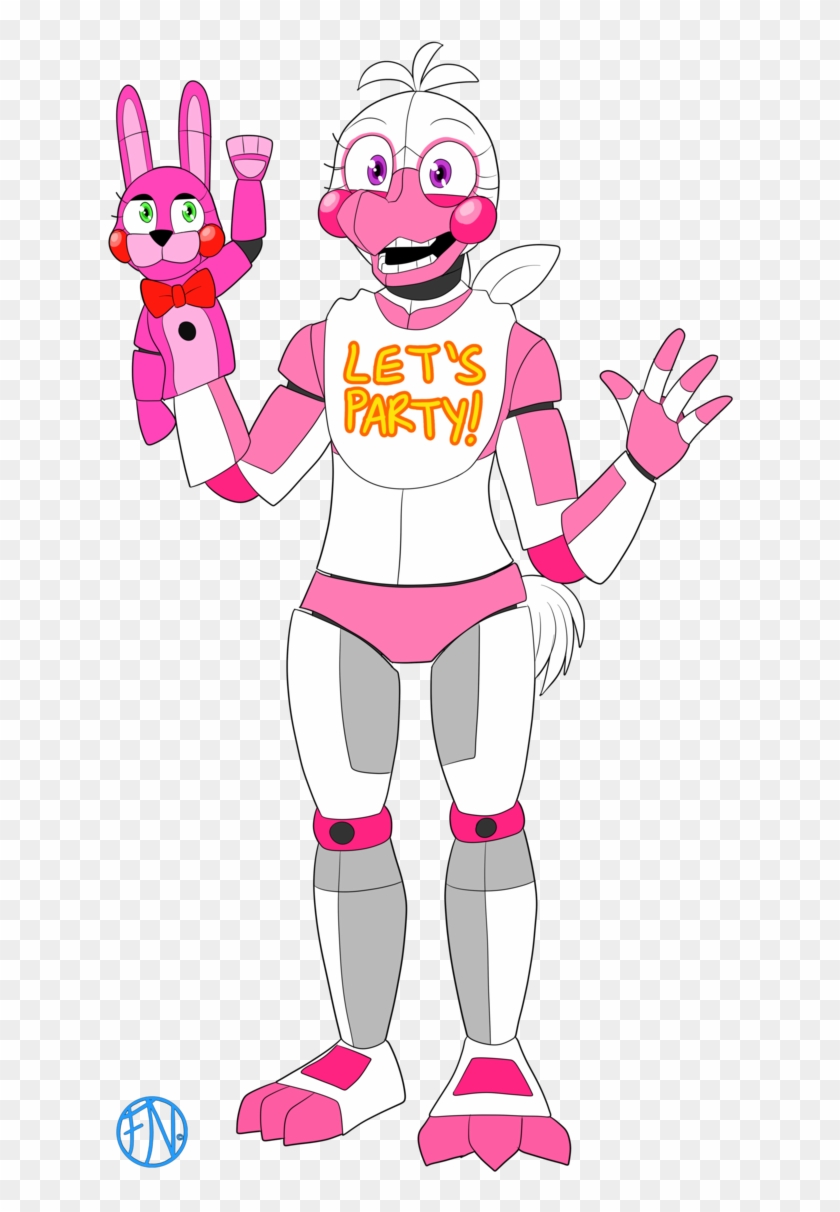 Funtime Chica By Fnafnations - Funtime Chica Fnaf Nations #589690