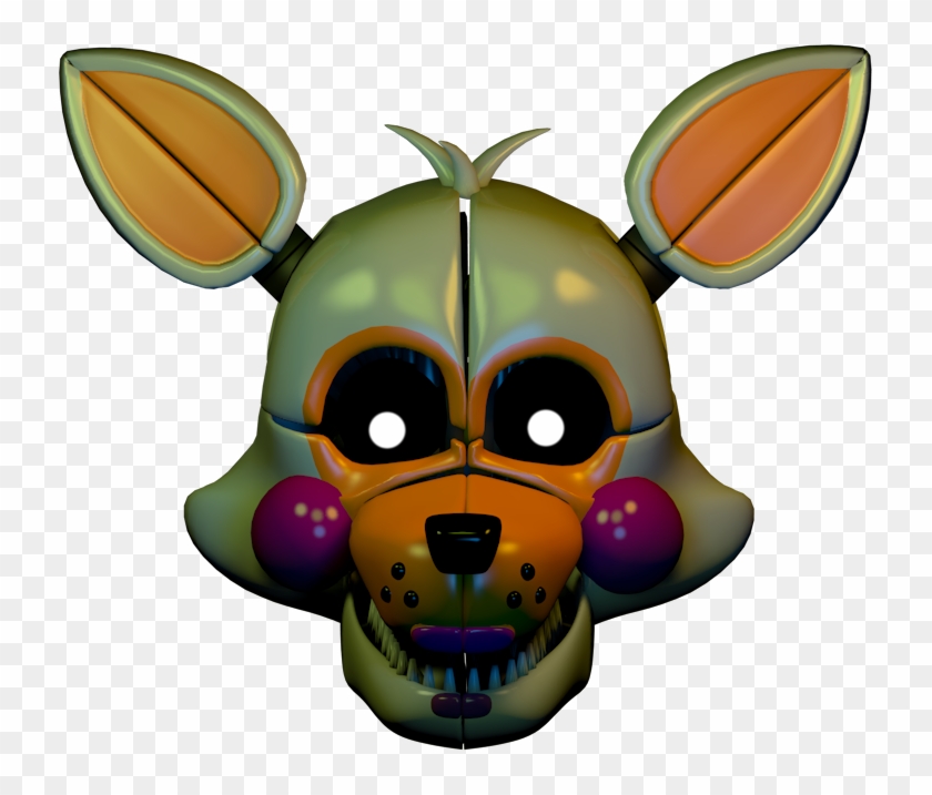 Lolbit - Fnaf Lolbit Head - Free Transparent PNG Clipart Images