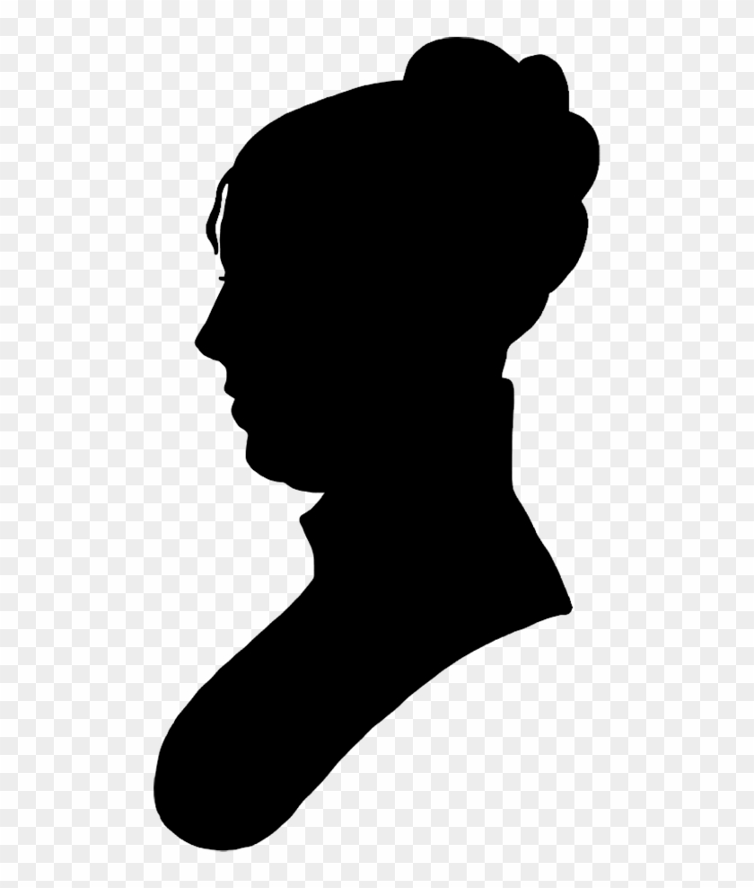 Face Silhouette Woman Black Clipart Silhouette Pinterest - Woman Portrait Silhouette #589744