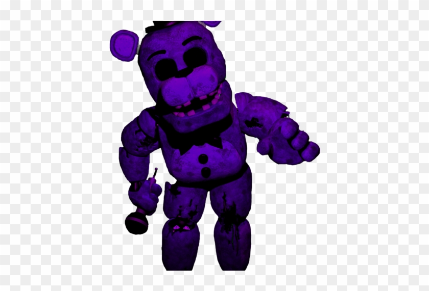The Purple Freddy Suit Standing, With It's Optional - Freddy Fazbear Fnaf 2 #589763