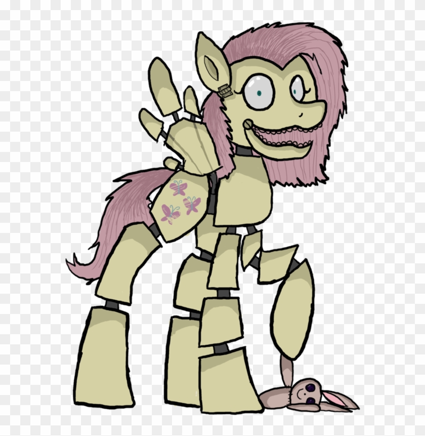 Five Nights At Twilight's Fluttershy By Rrosey89 - Cartoon #589791