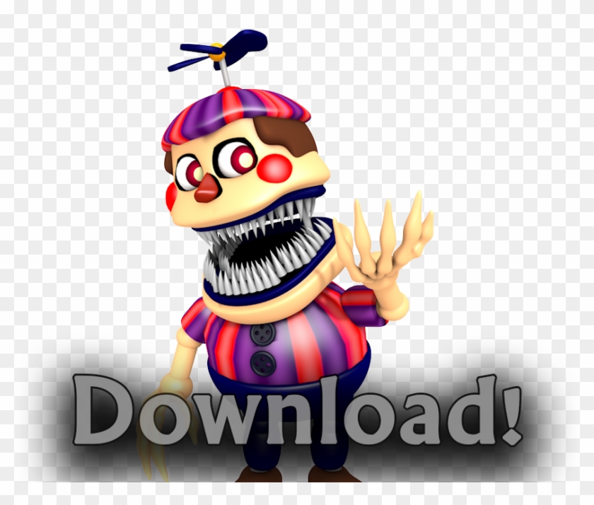 Nightmare Bb Download (fnaf4) By Herogollum - Adventure Nightmare Bb Gif #589804