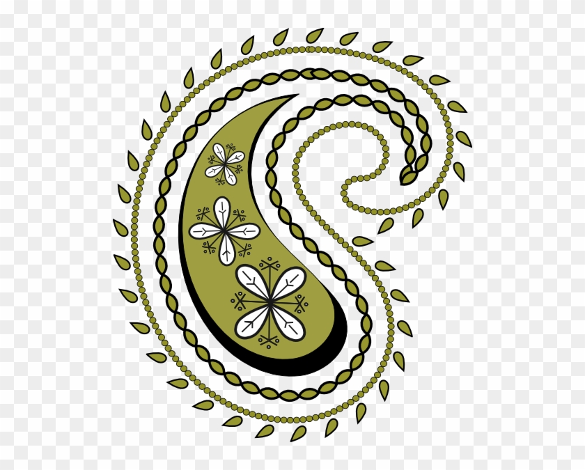 Vector Paisley Swirls - Transparent Paisley Free Clip Art #589827