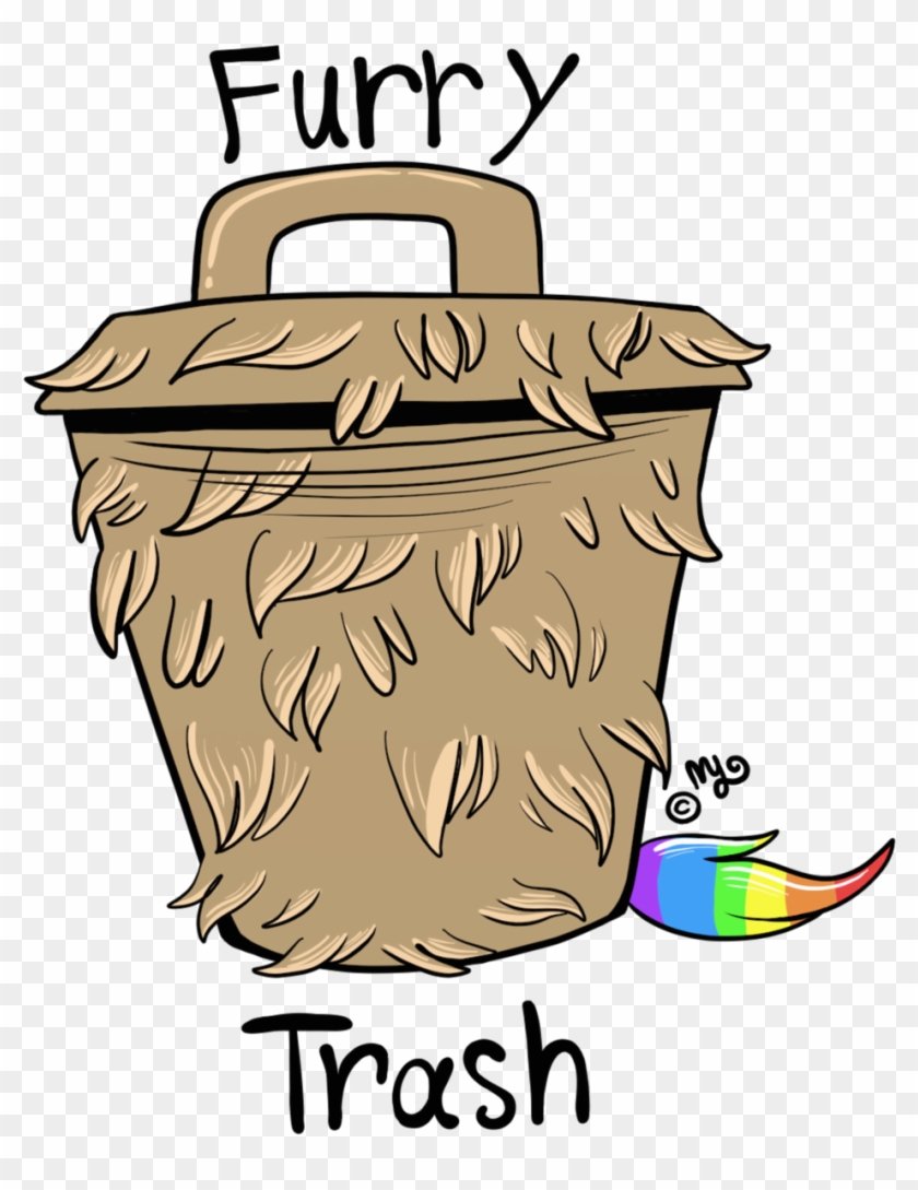 Furry Trash By Angry-baby - Waste Container #589855