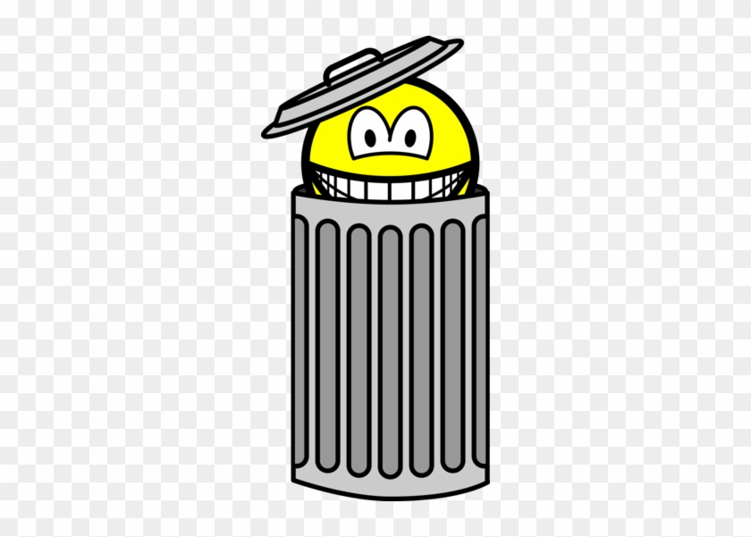 Trash Can Smile - Emoticon Trash #589918