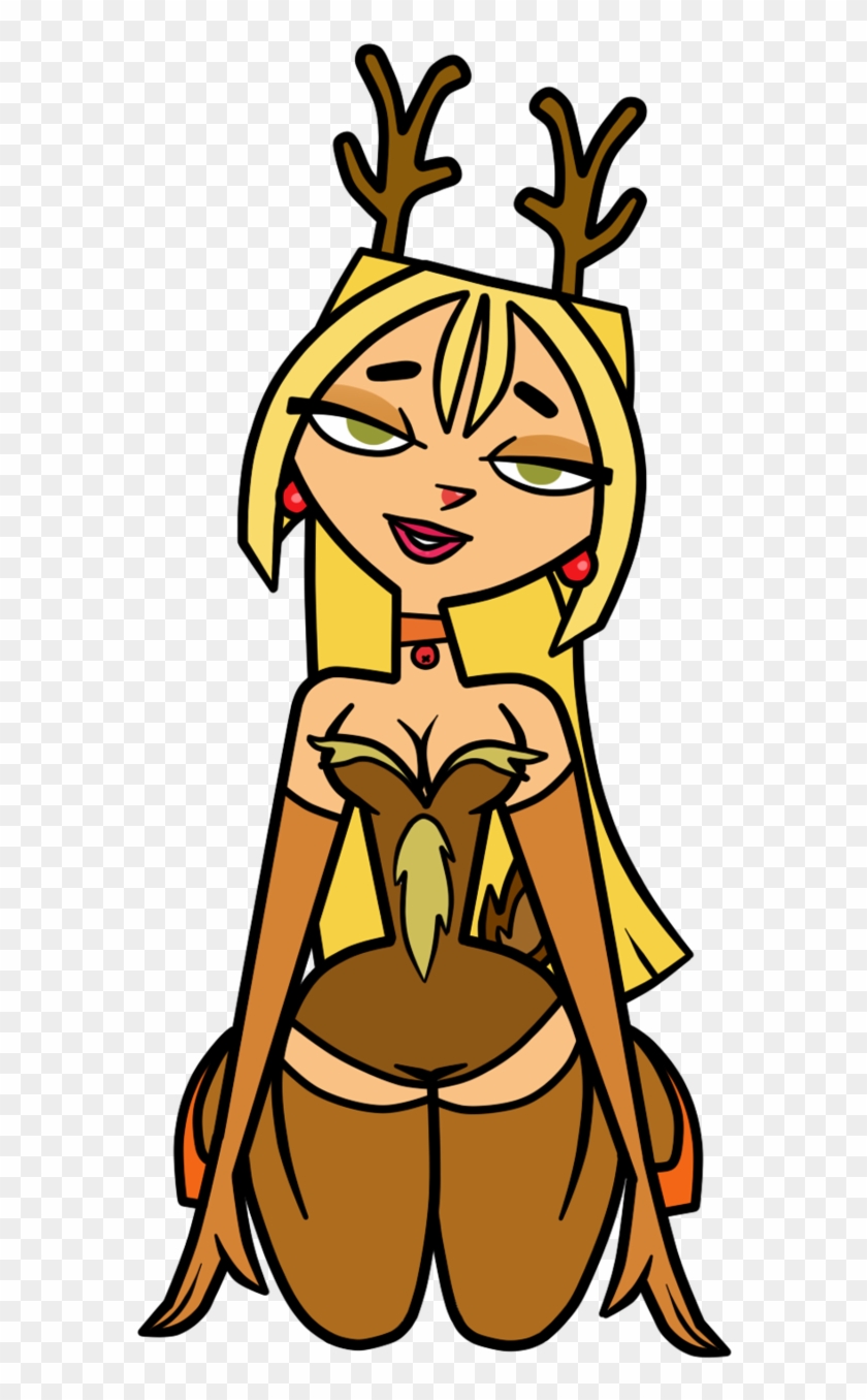Bridgette As Rudolph By Evaheartsart - Cartoon #590093