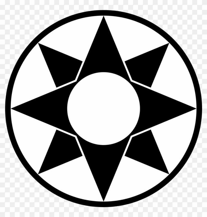 Ishtar Star Symbol Simplified Filled - Star Of Ishtar Png #590119