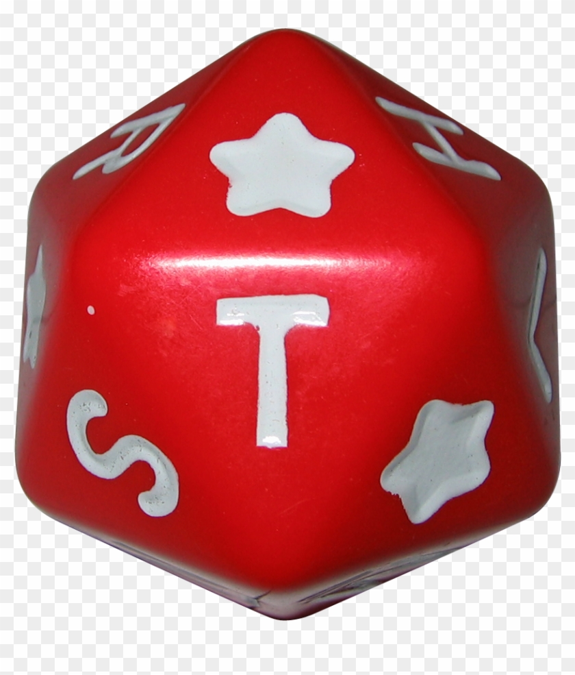 For The Gigantic D20 With Letters - Scattergories Jr Dice #590155