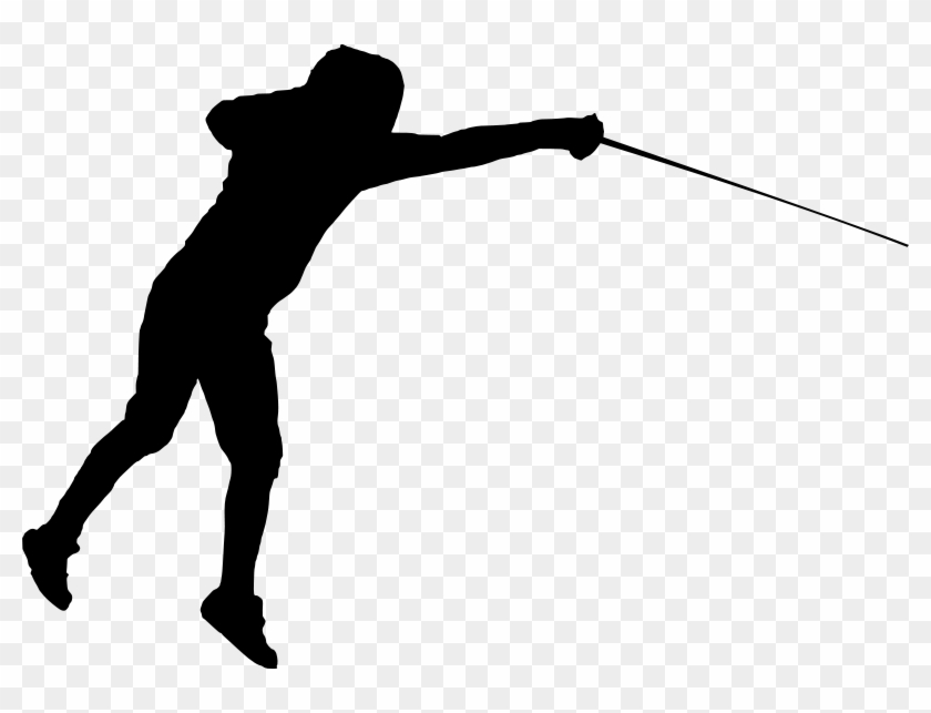 Clip Art Tags - Black And White Fencing #590158
