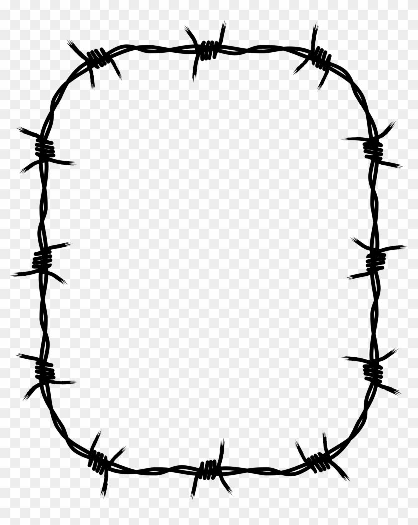 Clip Art Details - Clip Art Barbed Wire #590159