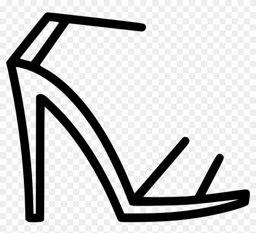 Sandal High Heels Footwear Fashion Shoe Comments - High-heeled Shoe #590402
