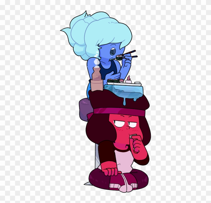 Steven ,su Персонажи,sapphire ,su Art - Sapphire Steven Universe Sweater #590436