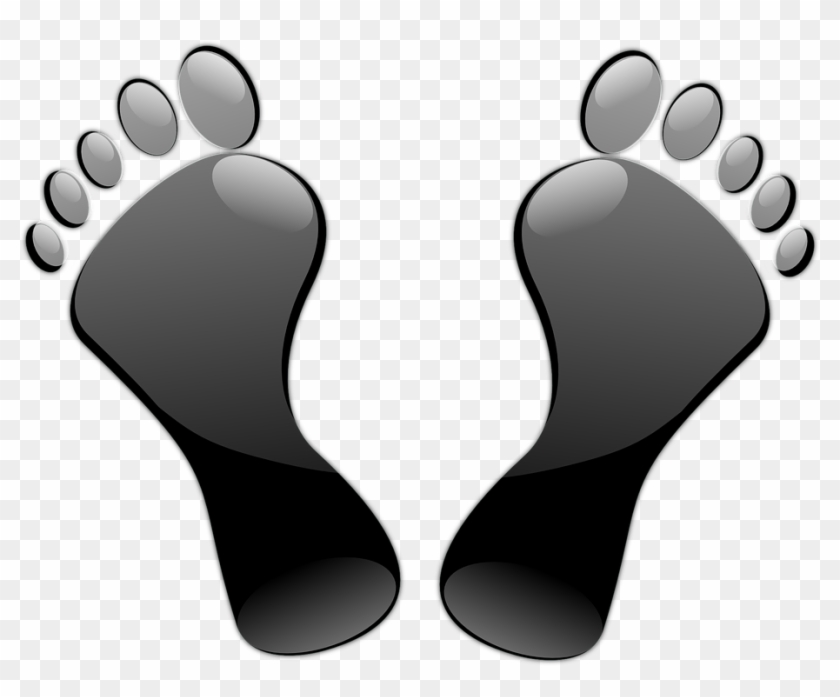 Orthotic Sandals - Black Feet #590595