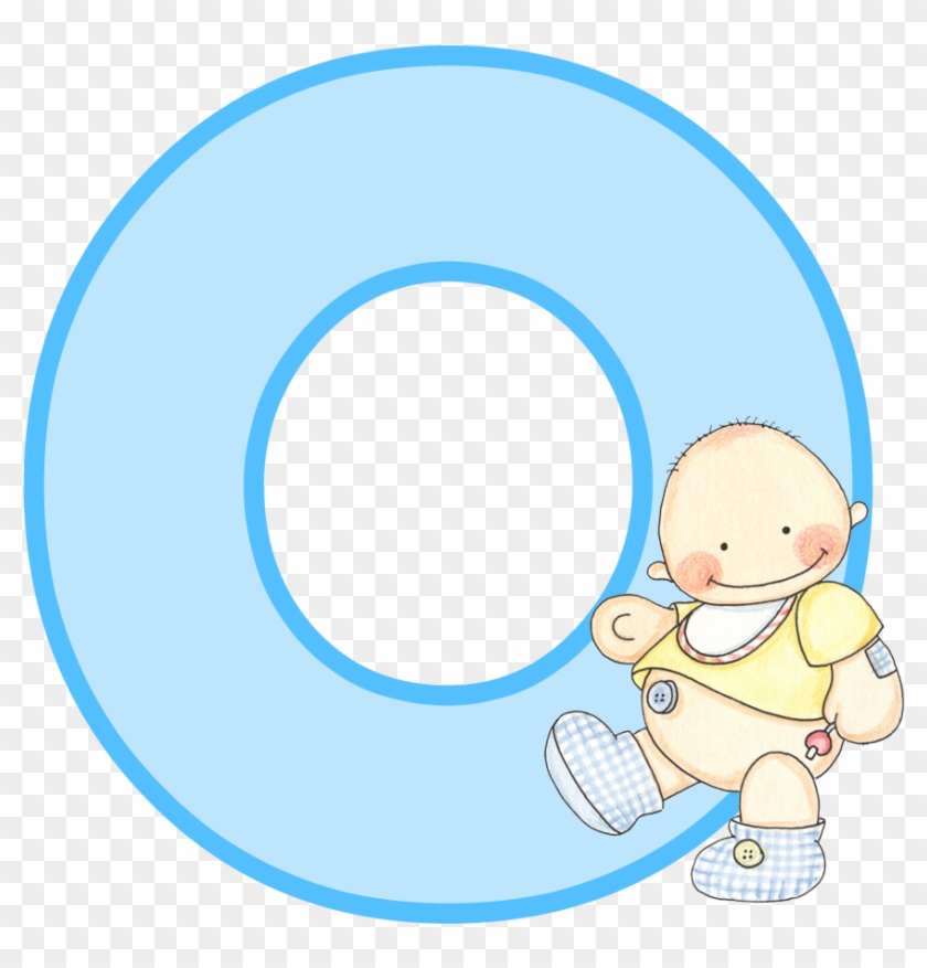 Clip Art - Letra O Para Baby Shower #590628