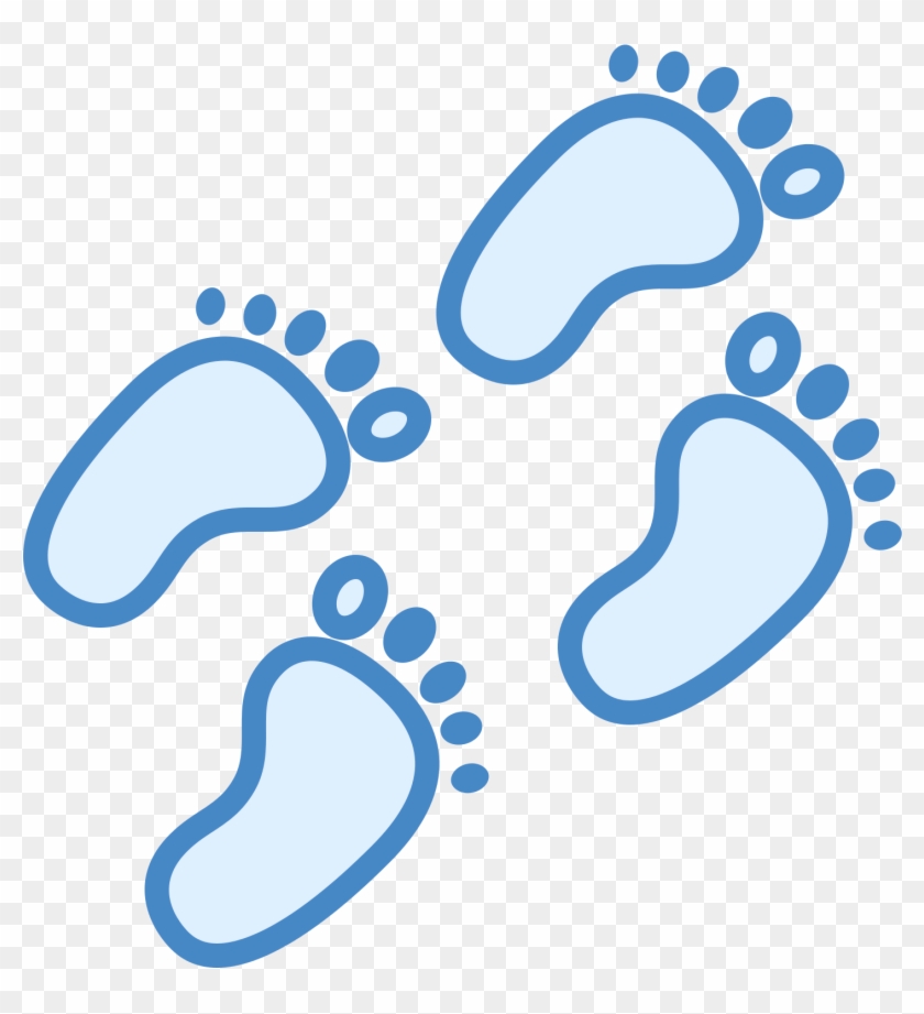 Baby Footprints Path I - Imagenes De Bebe En Camino #590689