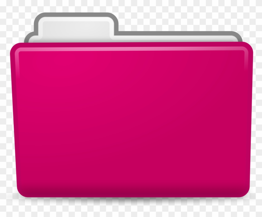 Pink Folder Icon - Pink Folder Icon Png #590811