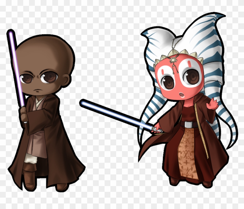 Suzaku 21 14 Jedi Chibis Batch 1 By Rixari - Star Wars Chibi Jedi #590833