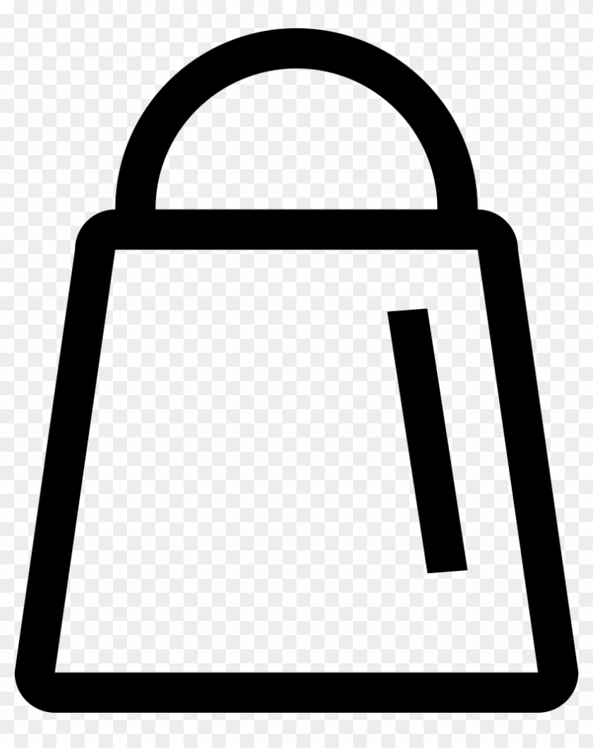 Shopping Bag Outline Comments - Shopping Bag #590835