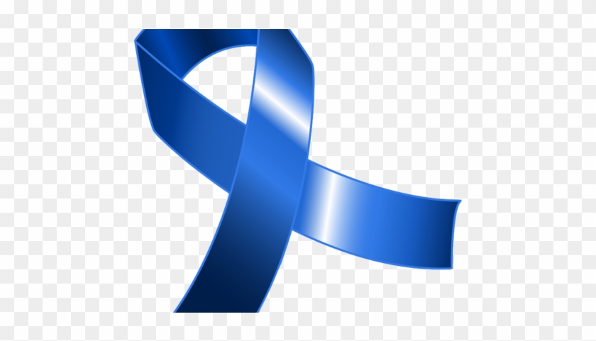 Colon Cancer Ribbon Clip Art - Colon Cancer Ribbon Free #590861