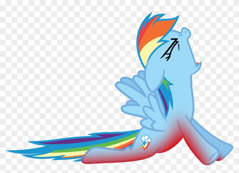 Porygon2z, Ouch, Pain, Rainbow Dash, Rainbow Dumb, - Mlp Rainbow Dash In Pain #590892