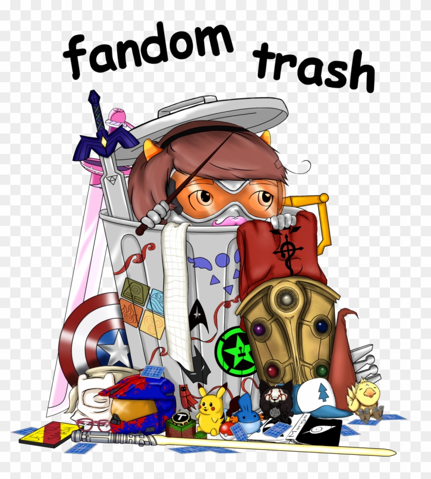 Updated The Fandom Trash Logo It's Been A Few Years - Updated The Fandom Trash Logo It's Been A Few Years #590925