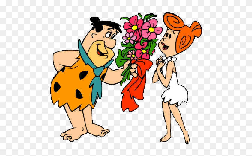 Flintstones Cartoon Clip Art Characters - Fred And Wilma Flintstone - Free  Transparent PNG Clipart Images Download