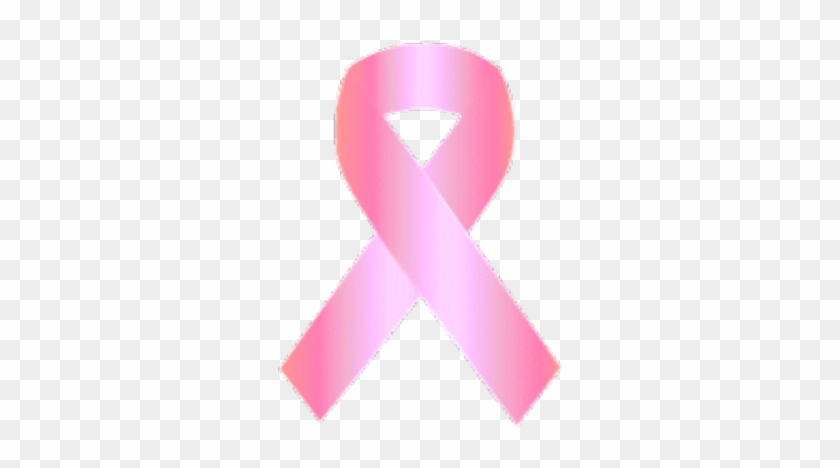 Transparent Breast Cancer Awareness Ribbon - Breast Cancer Research Sign #591116