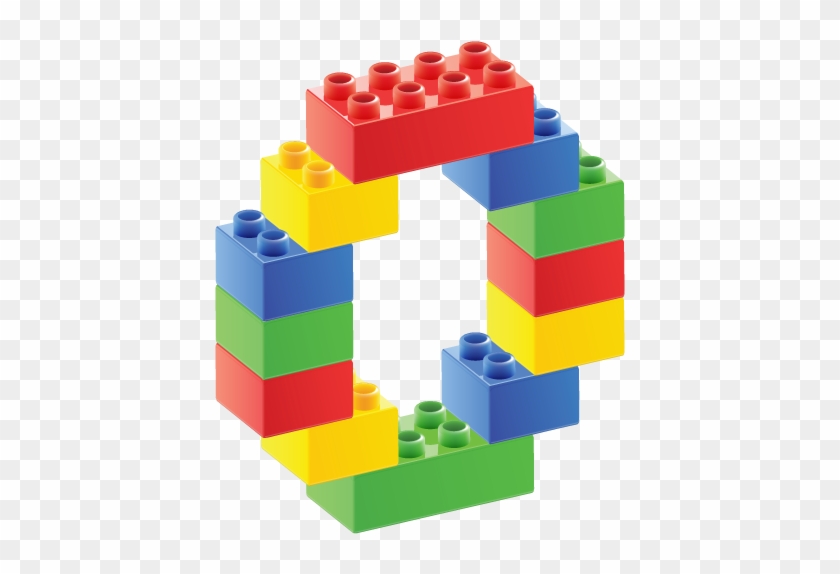 Alfabeto De Bloques O - Alfabeto De Lego #591136