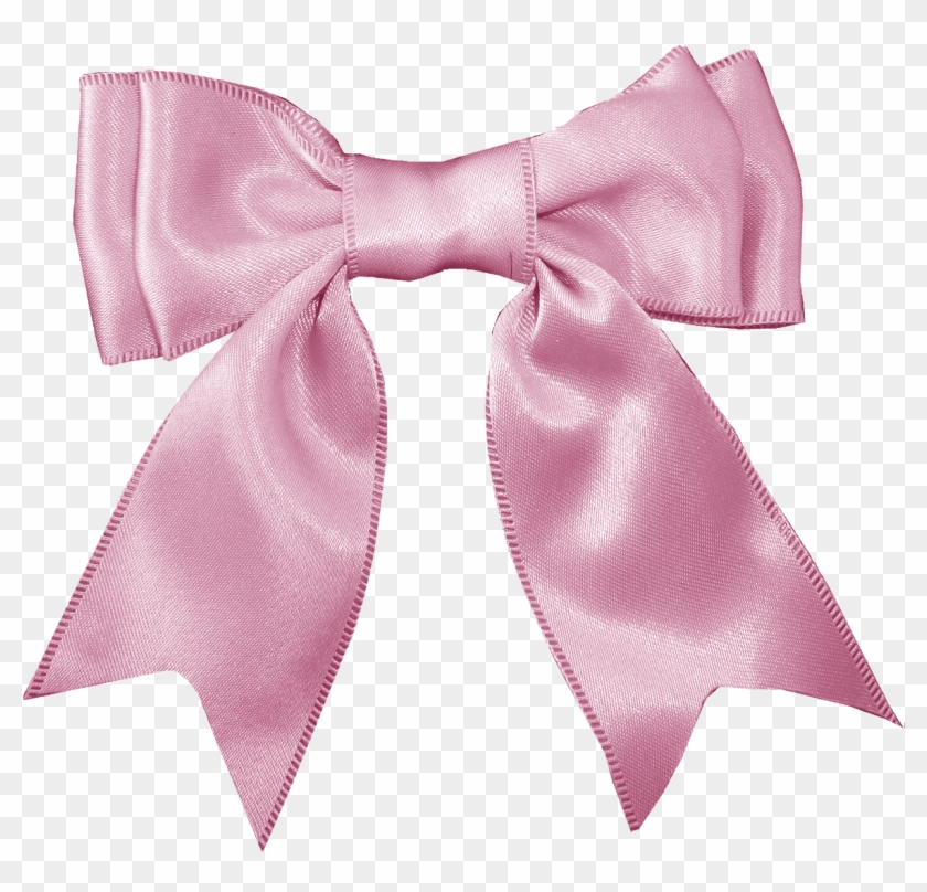 Pink Ribbon Bow Transparent Background