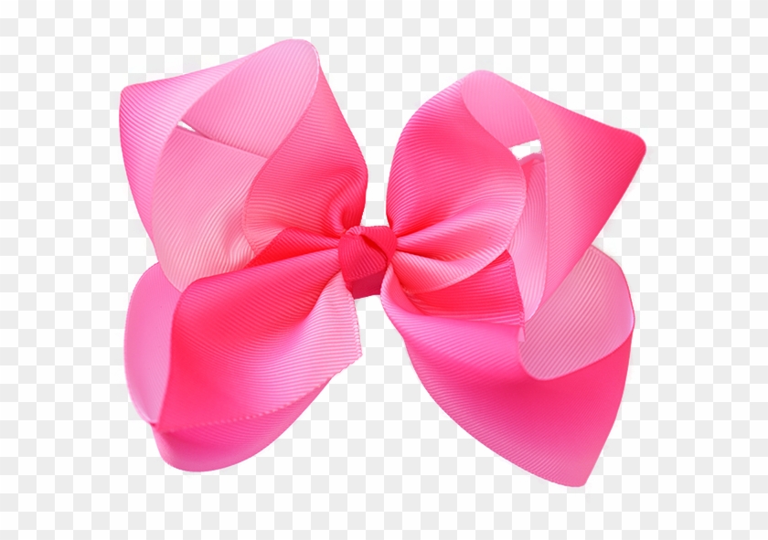 Ombre Grosgrain Hair Bow Xl - Hairbow Png #591213