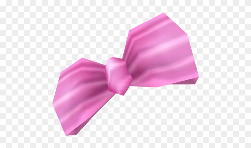 Pink Hair Bow - Satin #591218