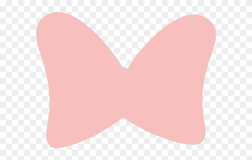 Pink Bow Black Trim Clip Art At Clker - Clip Art #591304