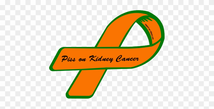 Renal Cancer Ribbon Color Renal Cancer Ribbon Custom - Kidney Cancer Ribbon Color #591305
