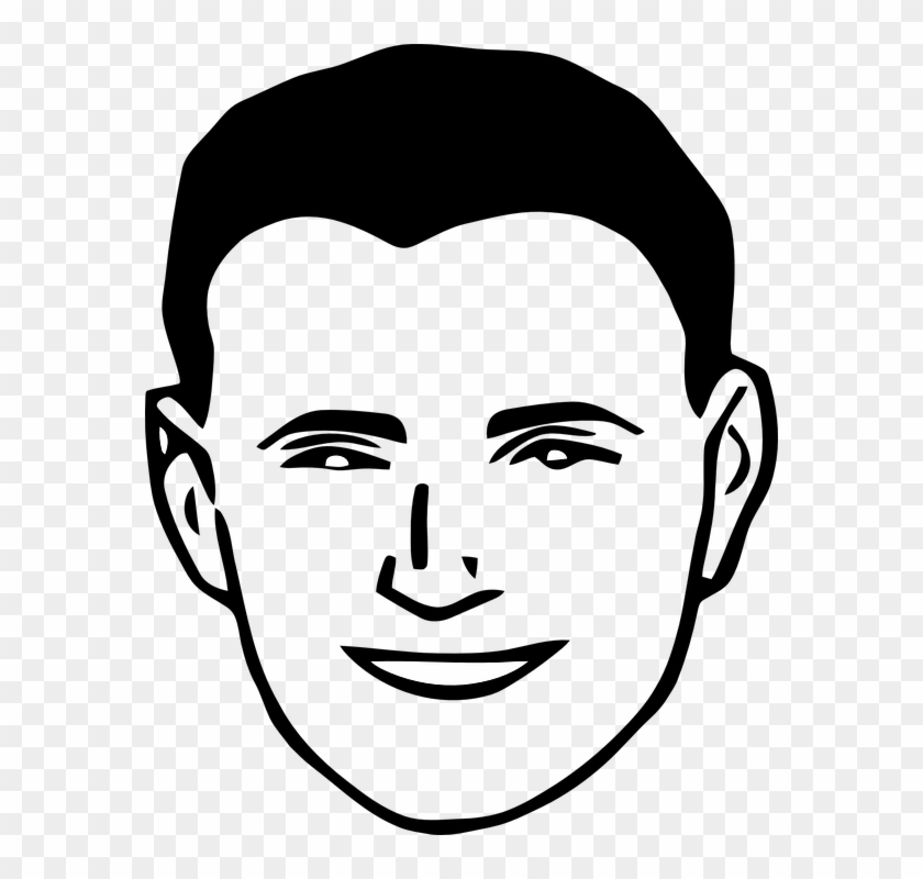 Clip Art Mans Face #591469