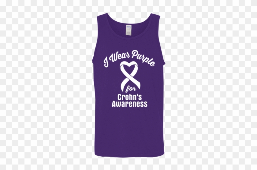 I Wear Purple For Crohn's Awareness - Parkinson's - Twill Cap #591507