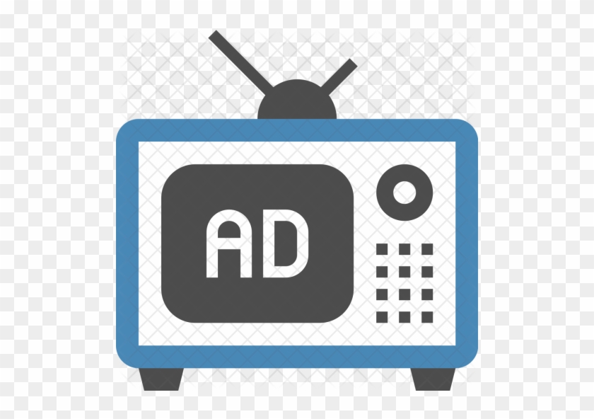 Announcement, Shapes, Announcer, Road Sign, Advertising - Tv Ads Icon Png #591522