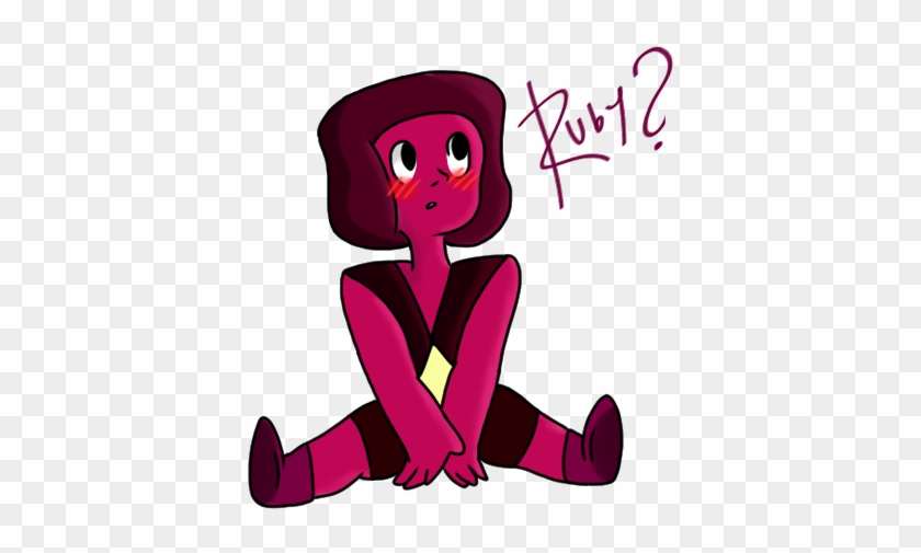 Smol, Shy, Confused Ruby - Cartoon #591614