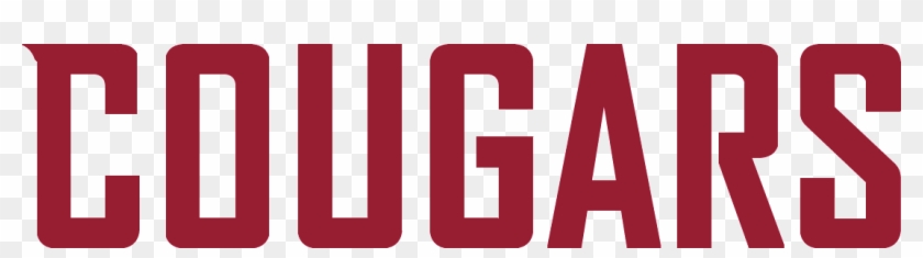Cougar Football Cliparts 3, Buy Clip Art - Washington State Cougars Font #591717