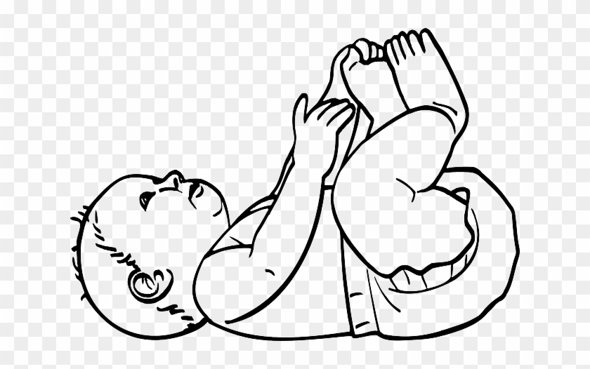 Black, Outline, Drawing, Girl, Feet, Sleeping - Baby Doll Coloring Pages #591991