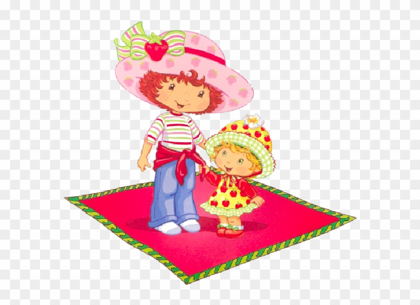 Strawberry Shortcake Baby Clip Art - Strawberry Shortcake And Little Sister #592011
