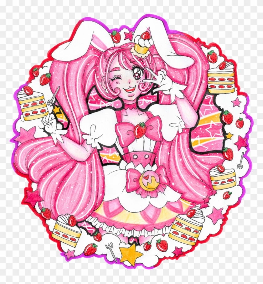 Pretty Cure Of Strawberry Shortcake, Cure Whip By Sekaiichihappy - Shortcake #592013