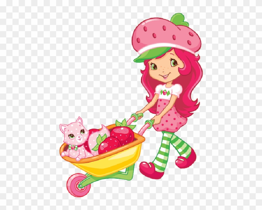 Strawberry Shortcake And Custard Cartoon Images - Strawberry Shortcake Photo Frame #592038